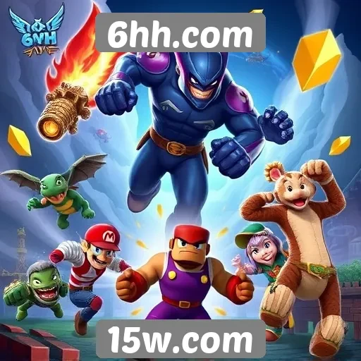 Popularidade dos jogos oferecidos no 6hh.com